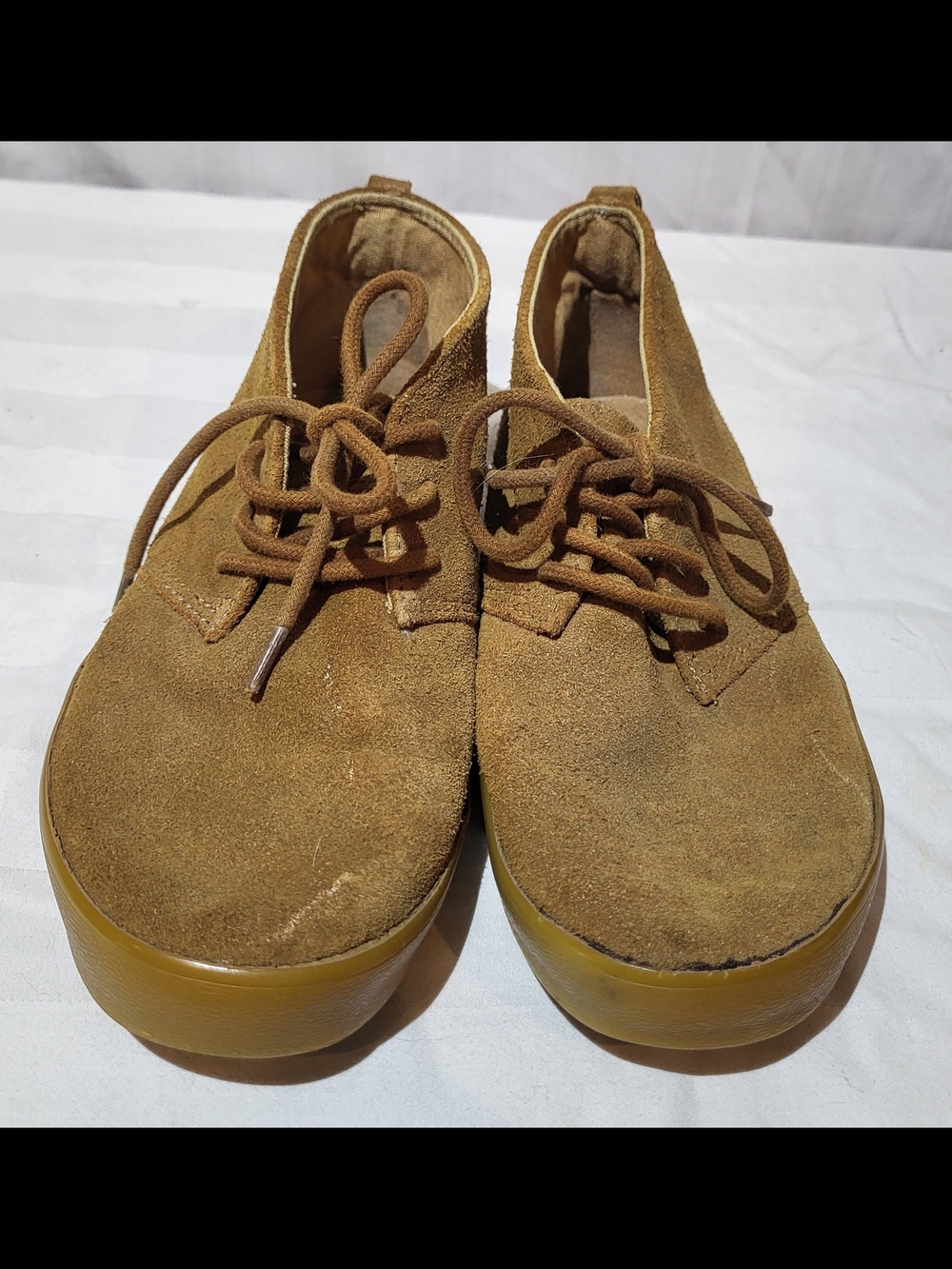 Kids GAP Tan Suede Dress Shoes